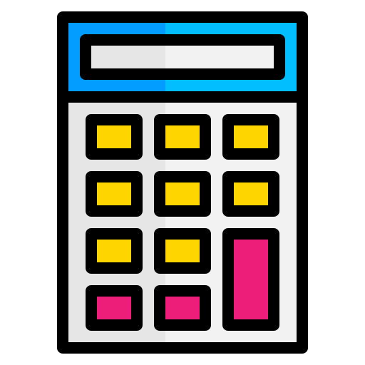 taschenrechner Generic Outline Color icon