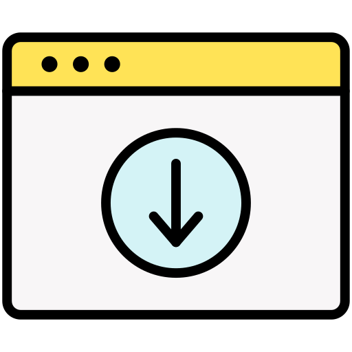 website Generic Outline Color icon