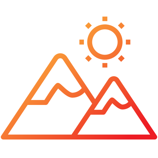 montaña Generic Gradient icono
