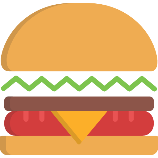 Burger Special Flat icon