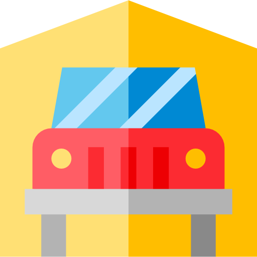 transporte Basic Straight Flat icono