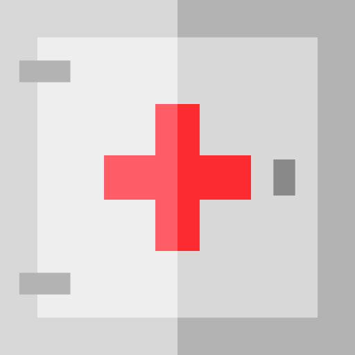 Health care Basic Straight Flat icon