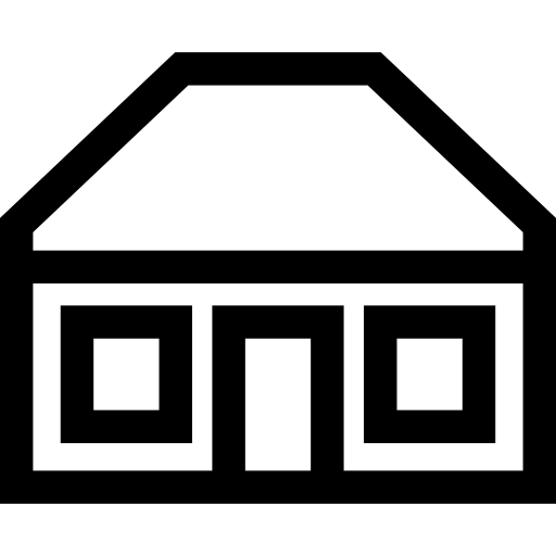 techo Basic Straight Lineal icono