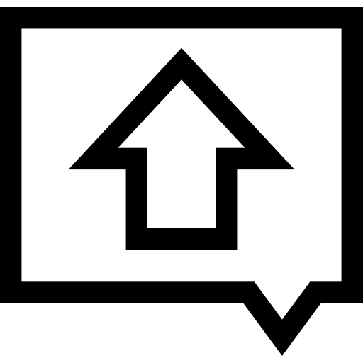 diálogo Basic Straight Lineal icono