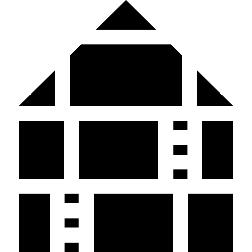 家のもの Basic Straight Filled icon