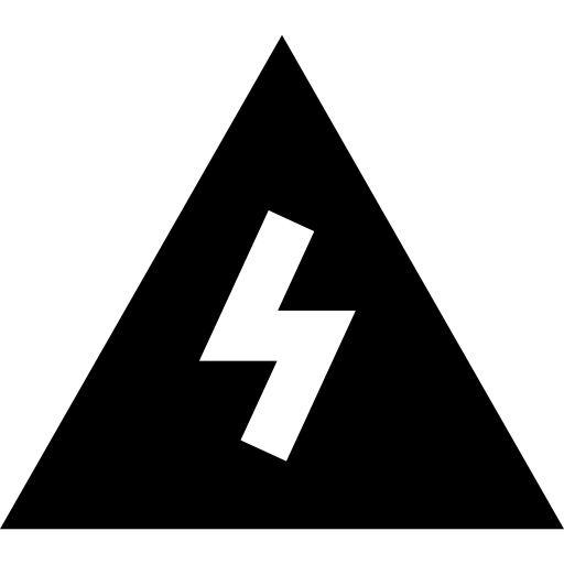 eléctrico Basic Straight Filled icono