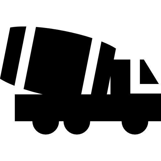 lastwagen Basic Straight Filled icon
