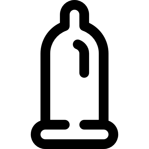 Condom Basic Rounded Lineal icon