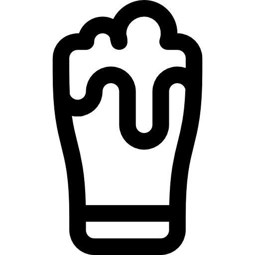 cerveza Basic Rounded Lineal icono