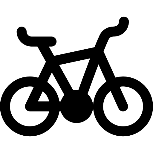 Bicycle Basic Rounded Filled icon