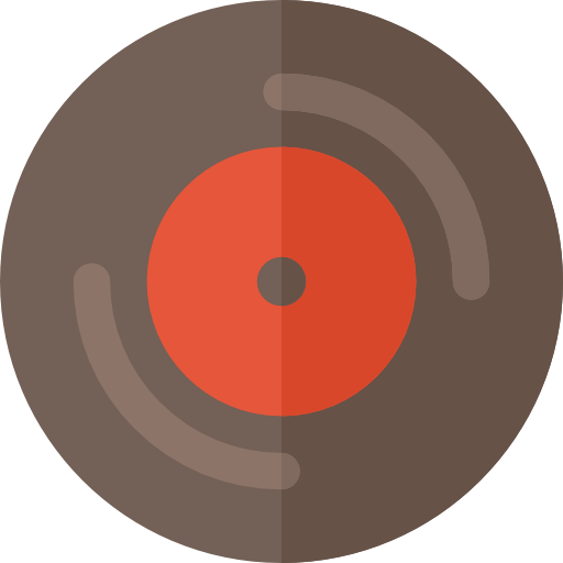 Vinyl Basic Rounded Flat icon