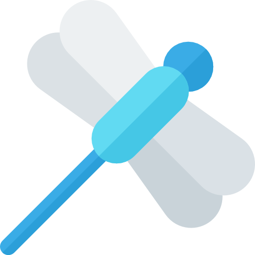 Dragonfly Basic Rounded Flat icon