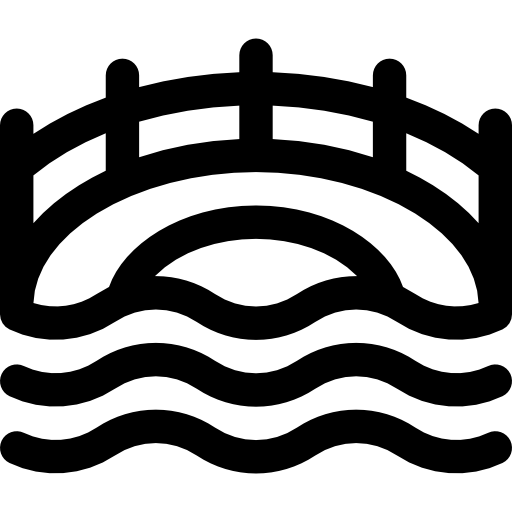 Bridge Basic Rounded Lineal icon
