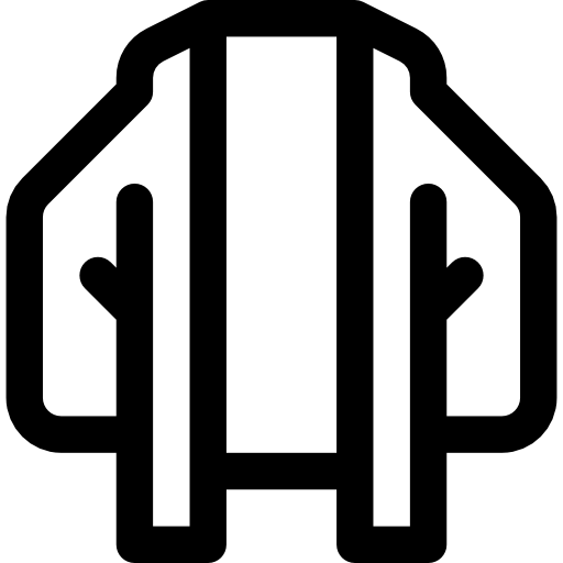 羽織 Basic Rounded Lineal icon