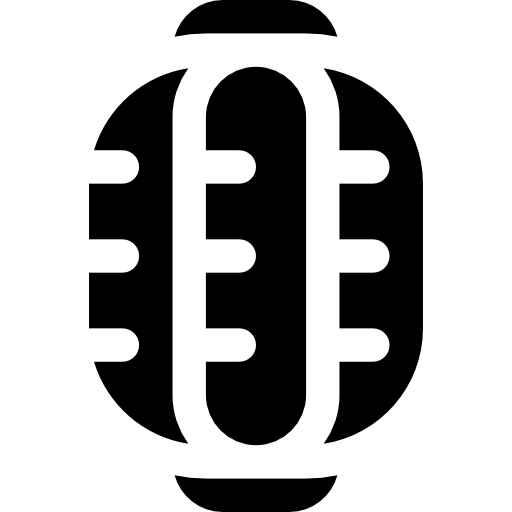 papierlaterne Basic Rounded Filled icon