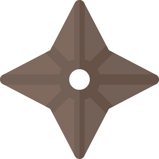 shuriken Basic Rounded Flat icon