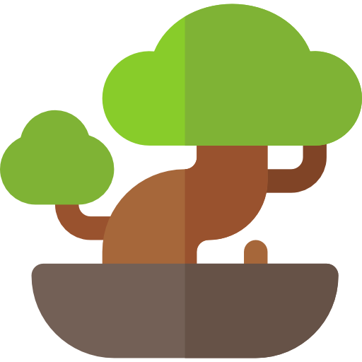 bonsai Basic Rounded Flat icon
