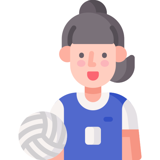 Volleyball player Special Flat icon