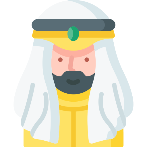 arabski mężczyzna Special Flat ikona