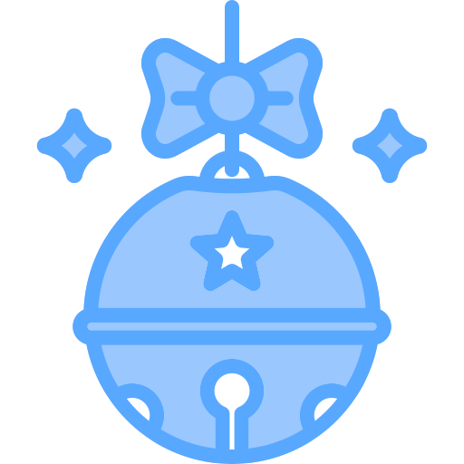 Jingle bell Generic Blue icon