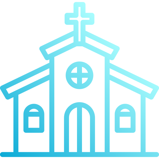 kerk Generic Gradient icoon