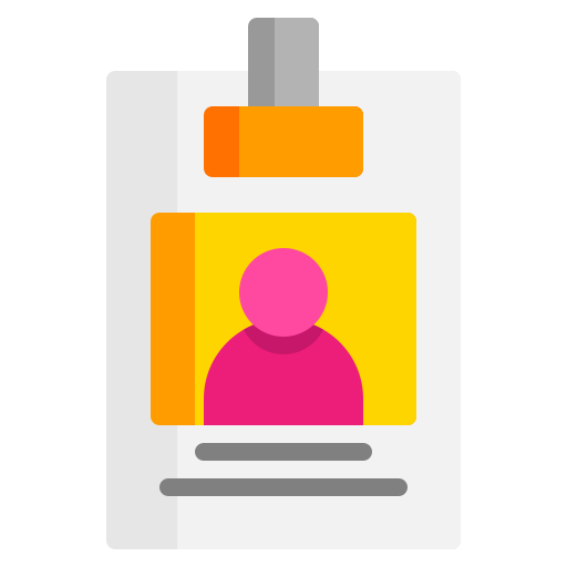 Id card Generic Flat icon