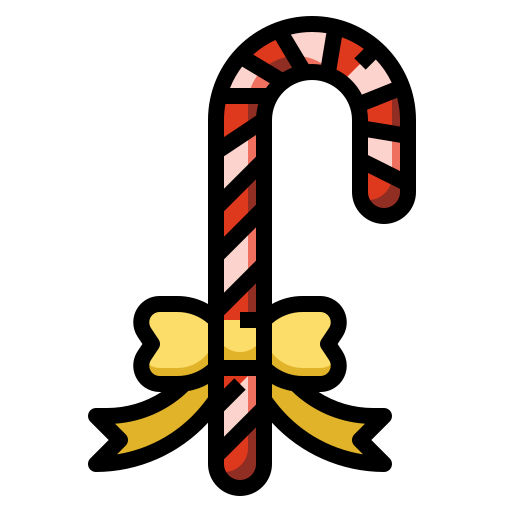Candy cane PongsakornRed Lineal Color icon