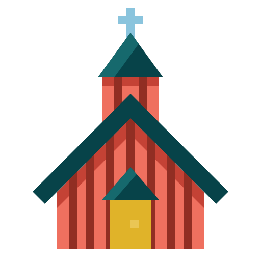 教会 PongsakornRed Flat icon