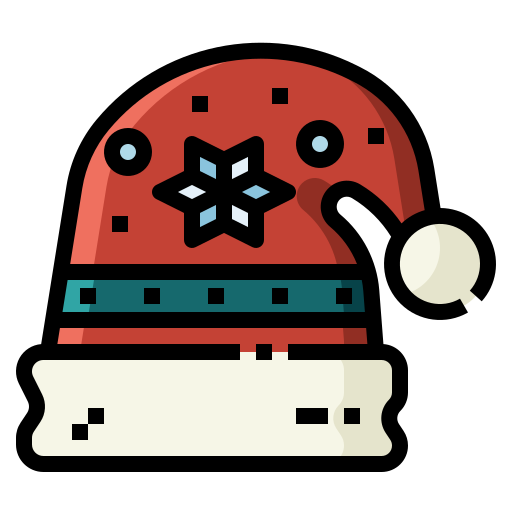 sombrero de invierno PongsakornRed Lineal Color icono