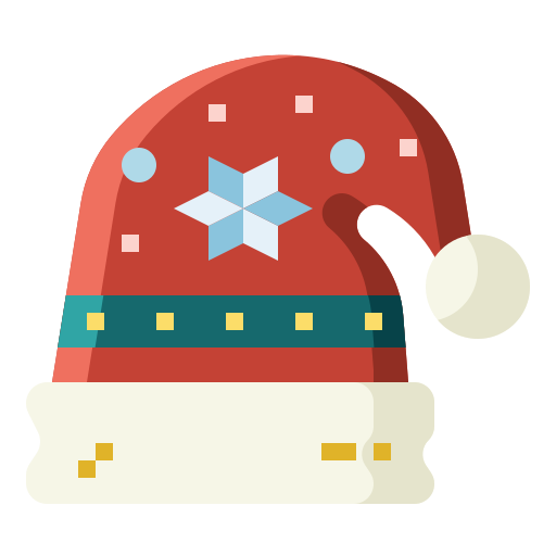 sombrero de invierno PongsakornRed Flat icono