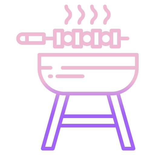 barbecue Icongeek26 Outline Gradient Icône