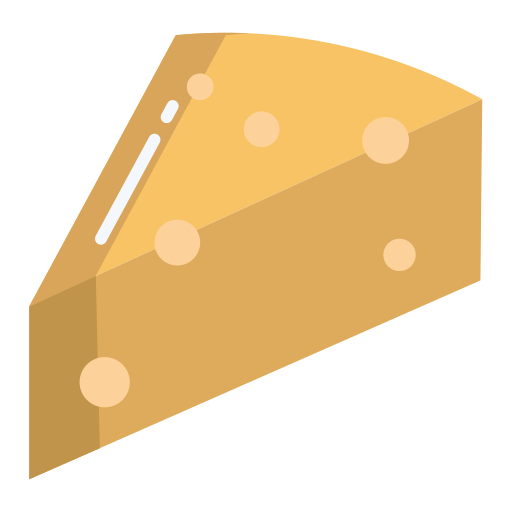 Cheese Icongeek26 Flat icon