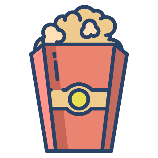 popcorn Icongeek26 Linear Colour icon