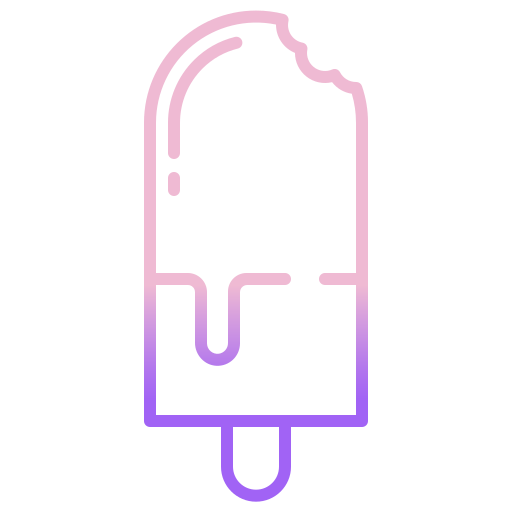 아이스 캔디 Icongeek26 Outline Gradient icon