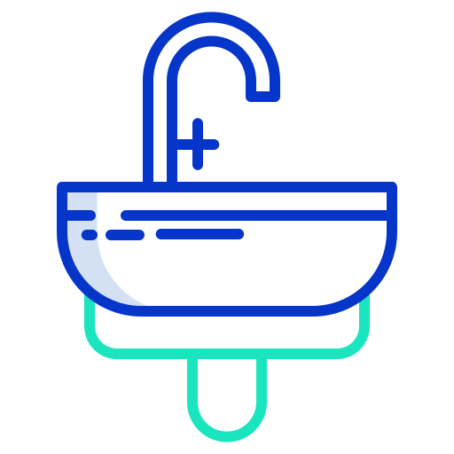 Sink Icongeek26 Outline Colour icon