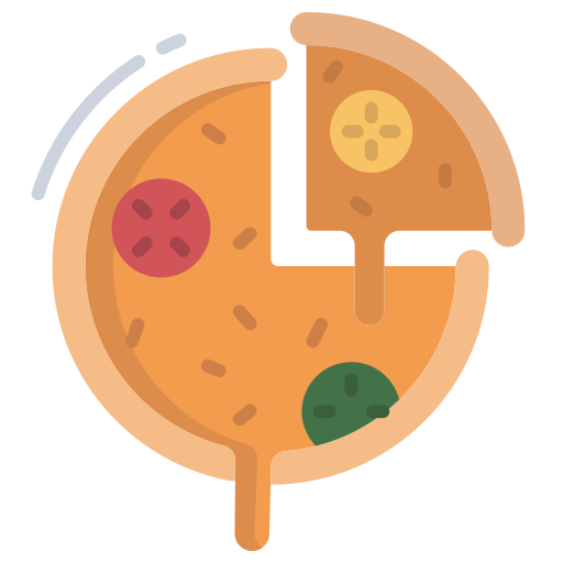 pizza Icongeek26 Flat ikona