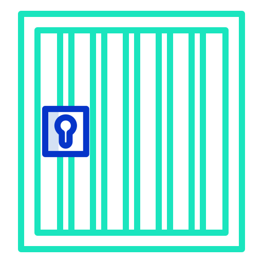 więzienie Icongeek26 Outline Colour ikona