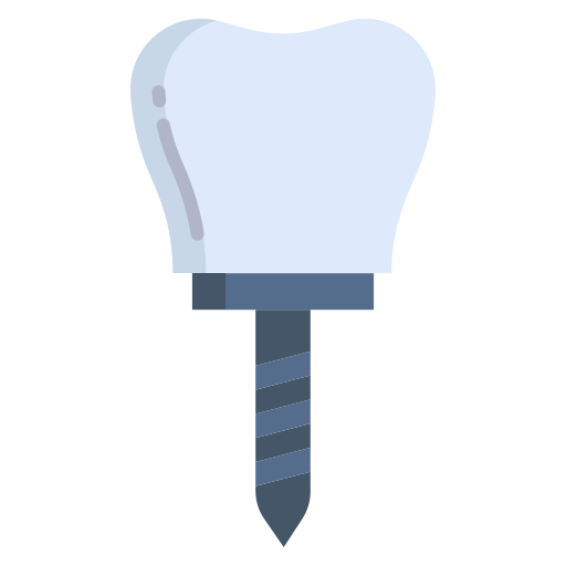 Dental implant Icongeek26 Flat icon