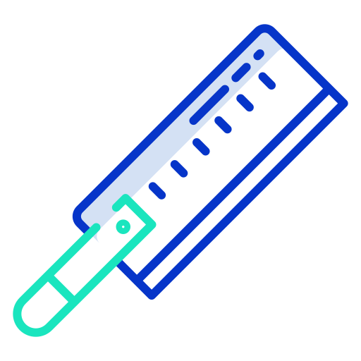Butcher knife Icongeek26 Outline Colour icon