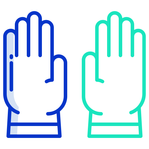 Gloves Icongeek26 Outline Colour icon