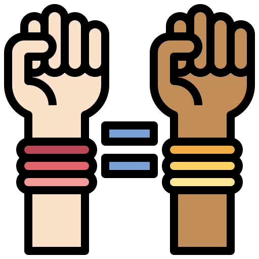 Equality Surang Lineal Color icon