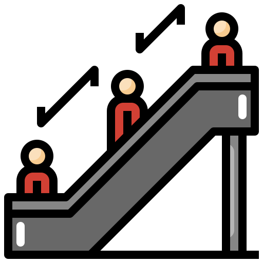 escalier mécanique Surang Lineal Color Icône