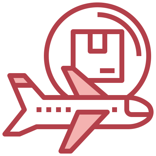 flugzeug Surang Red icon