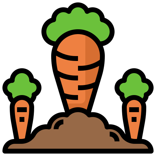 zanahorias Surang Lineal Color icono