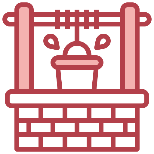Water well Surang Red icon