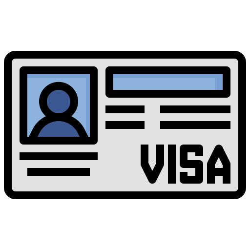 visa Surang Lineal Color Icône