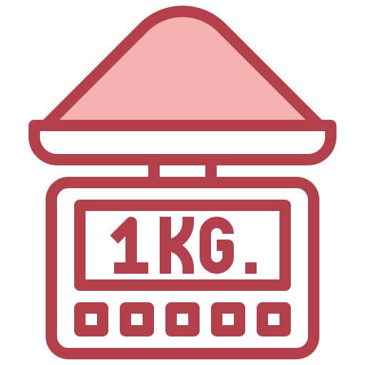 escala de peso Surang Red Ícone