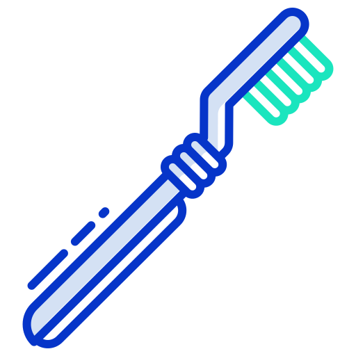 Toothbrush Icongeek26 Outline Colour icon