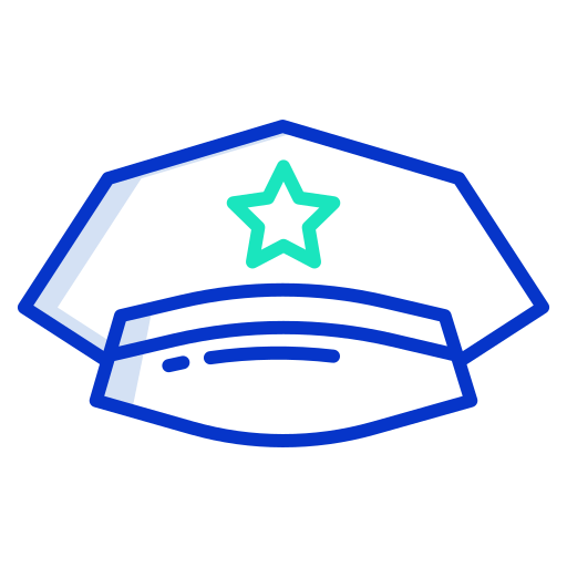 Police hat Icongeek26 Outline Colour icon