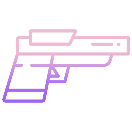 Gun Icongeek26 Outline Gradient icon